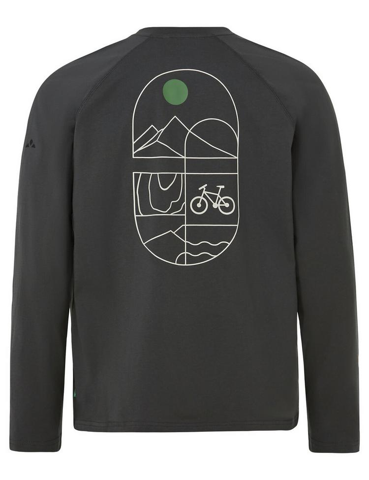 VAUDE VAUDE Men's Cyclist LS T-Shirt T-Shirt Herren - graphite - 0 | SportScheck