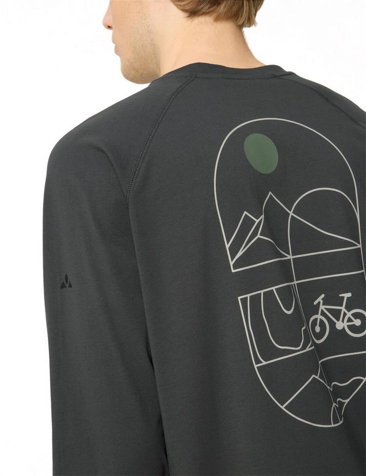 VAUDE VAUDE Men's Cyclist LS T-Shirt T-Shirt Herren - graphite - 1 | SportScheck