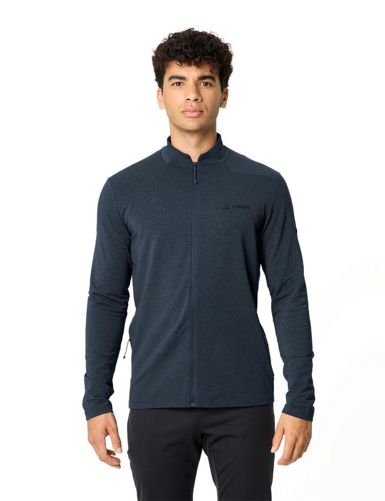 VAUDE VAUDE Men's Wintry FZ LS-Shirt Trikot Herren - dark sea - 0 | SportScheck