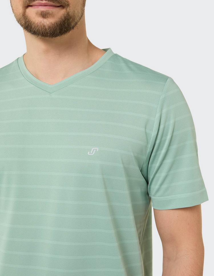 JOY sportswear JOY sportswear ALDO T-Shirt Herren - grey sky stripes - 12 | SportScheck