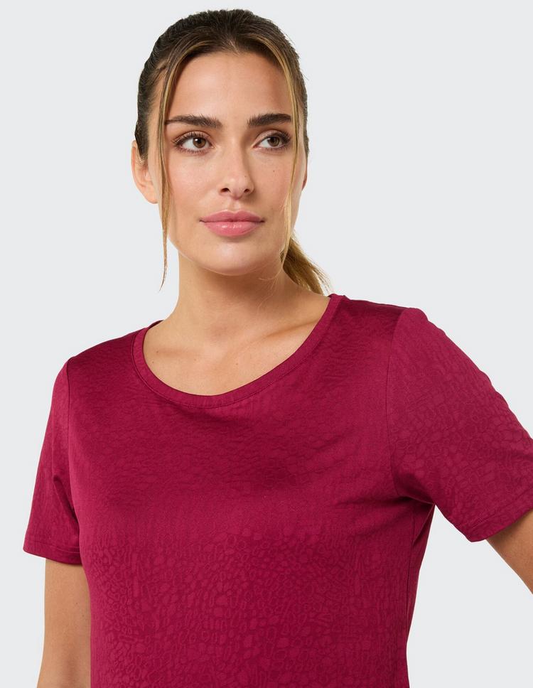 JOY sportswear JOY sportswear FEA T-Shirt Damen - plum red - 11 | SportScheck