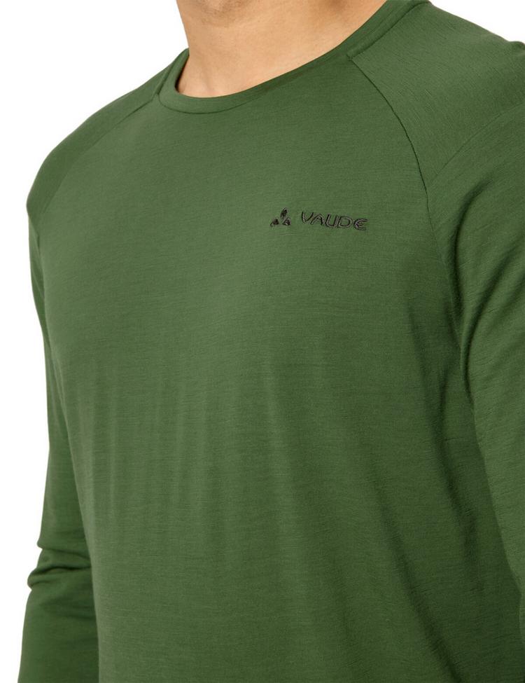 VAUDE VAUDE Men's Essential Wool LS T-Shirt T-Shirt Herren - thyme - 1 | SportScheck