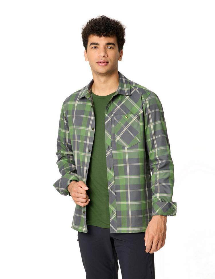 VAUDE VAUDE Men's Essential Wool LS T-Shirt T-Shirt Herren - thyme - 2 | SportScheck