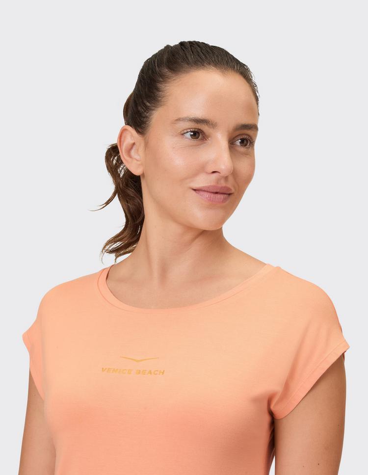 VENICE BEACH VENICE BEACH VB Wonder T-Shirt Damen - papaya - 4 | SportScheck