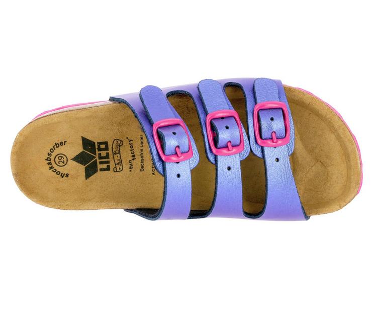 LICO LICO Pantolette Sandalen M&auml;dchen - lila/pink - 1 | SportScheck