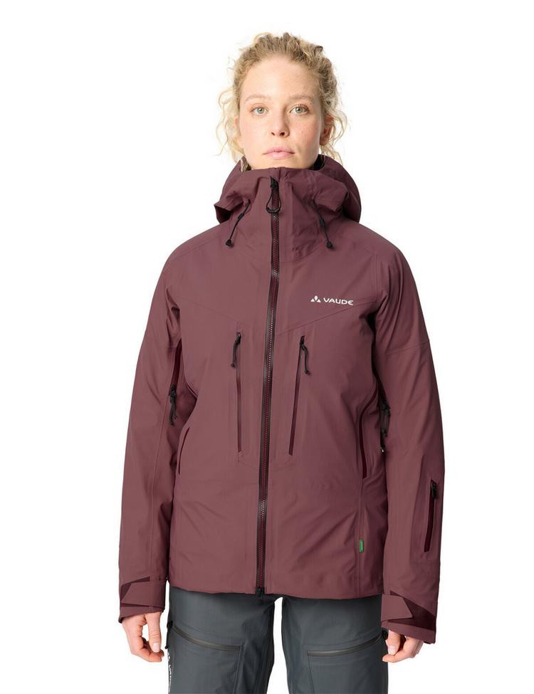 VAUDE VAUDE Women's Monviso 3L Jacket II Outdoorjacke Damen - ruby dusk - 0 | SportScheck