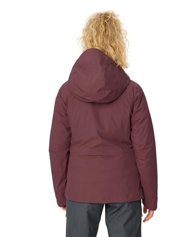 VAUDE VAUDE Women's Monviso 3L Jacket II Outdoorjacke Damen - ruby dusk - 1 | SportScheck