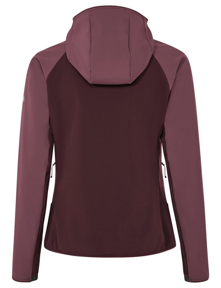 VAUDE VAUDE Women's Larice Softshell Jacket Outdoorjacke Damen - ruby dusk - 0 | SportScheck