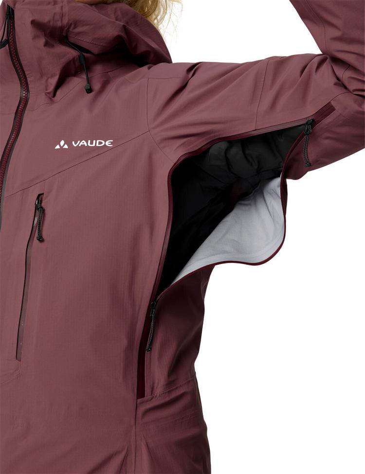 VAUDE VAUDE Women's Monviso 3L Jacket II Outdoorjacke Damen - ruby dusk - 0 | SportScheck