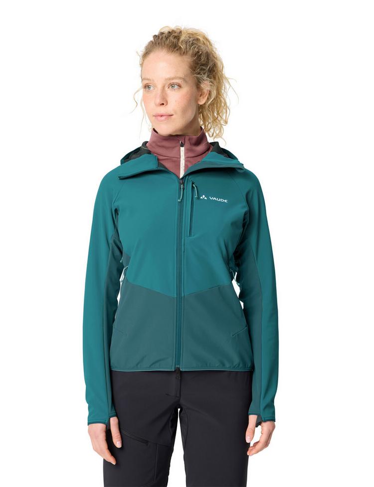 VAUDE VAUDE Women's Larice Softshell Jacket Outdoorjacke Damen - fjord green - 0 | SportScheck