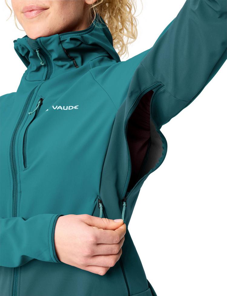 VAUDE VAUDE Women's Larice Softshell Jacket Outdoorjacke Damen - fjord green - 1 | SportScheck