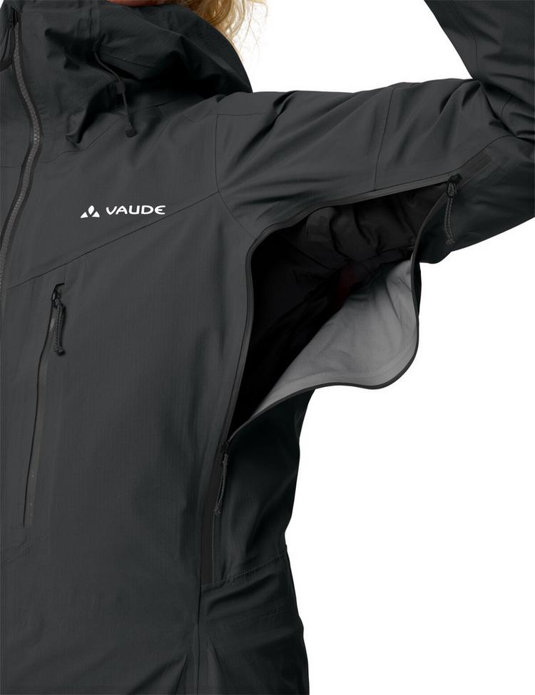 VAUDE VAUDE Women's Monviso 3L Jacket II Outdoorjacke Damen - graphite - 0 | SportScheck