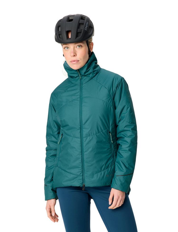 VAUDE VAUDE Women's Wintry Insulation Jacket Fahrradjacke Damen - dark fjord green - 2 | SportScheck