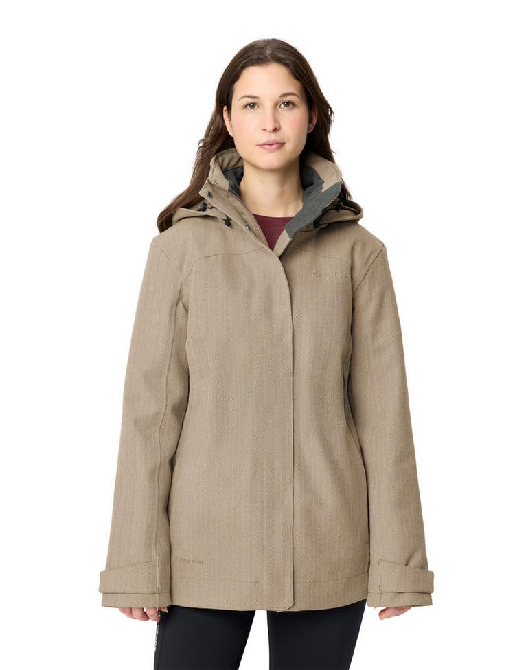 VAUDE VAUDE Women's Skomer Wool-Lined Jacket Outdoorjacke Damen - oat - 0 | SportScheck