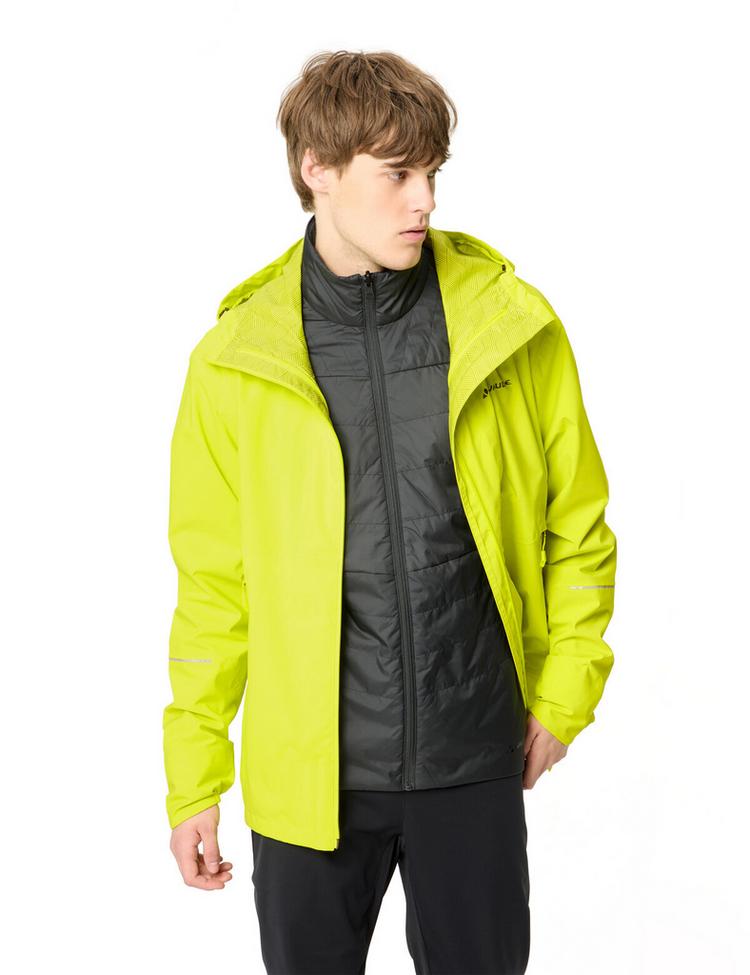 VAUDE VAUDE Men's Yaras 3in1 Jacket II Fahrradjacke Herren - bright green - 4 | SportScheck