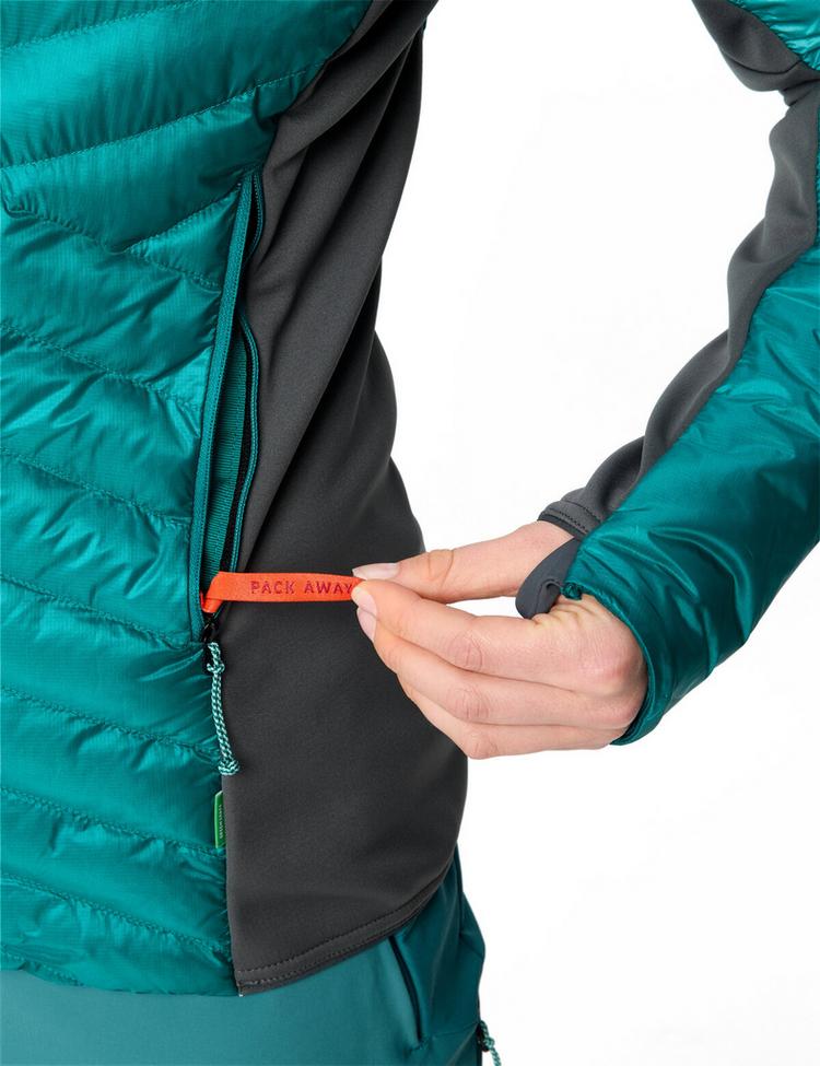 VAUDE VAUDE Women's Sesvenna Pro Jacket III Outdoorjacke Damen - fjord green - 0 | SportScheck