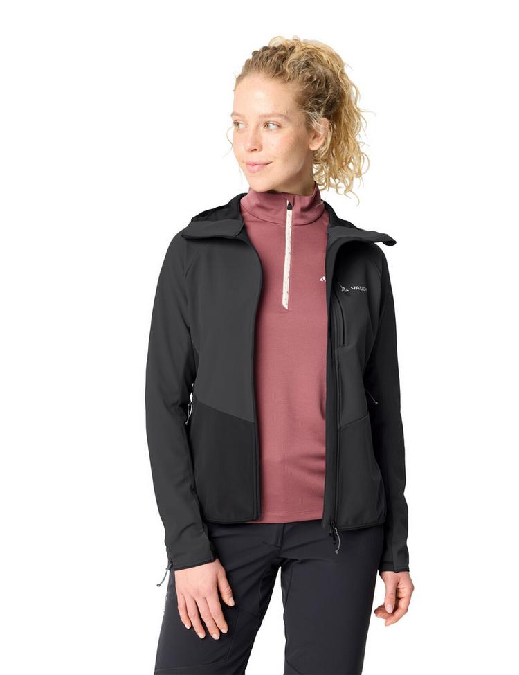 VAUDE VAUDE Women's Larice Softshell Jacket Outdoorjacke Damen - graphite - 2 | SportScheck