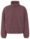 VAUDE Women's Najun HZ Fleece Sweatshirt Damen - ruby dusk