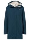 VAUDE SE Women's Hitra 3in1 Parka Outdoorjacke Damen - dark sea