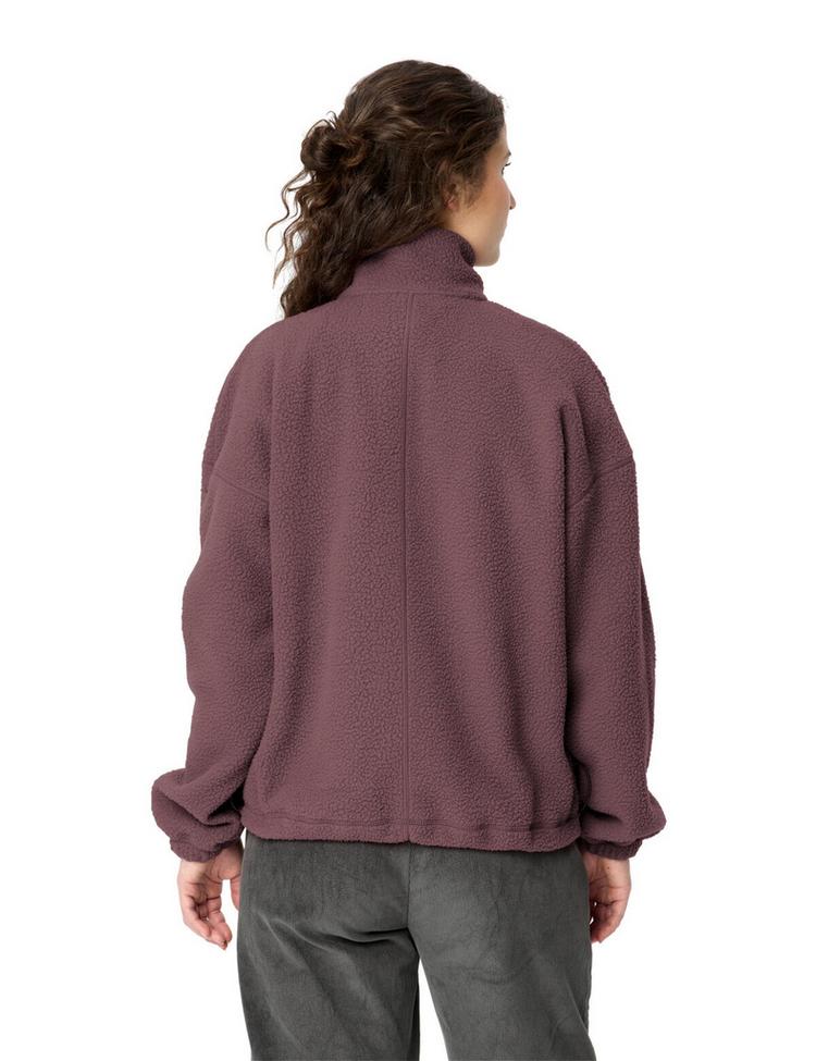 VAUDE VAUDE Women's Najun HZ Fleece Sweatshirt Damen - ruby dusk - 1 | SportScheck