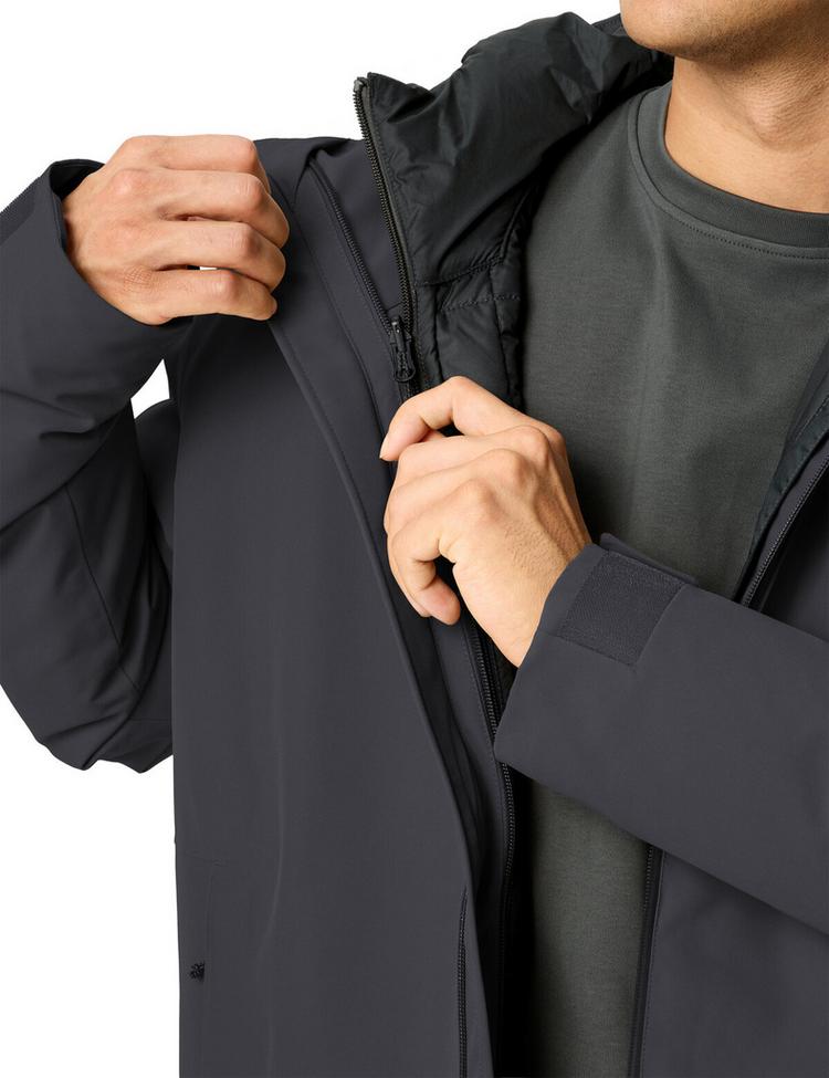 VAUDE VAUDE Men's Mineo 3in1 Jacket Doppeljacke Herren - black - 0 | SportScheck