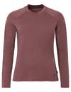 VAUDE Women's Essential Wool LS T-Shirt T-Shirt Damen - ruby dusk