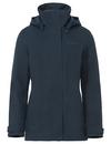 VAUDE Women's Skomer Wool-Lined Jacket Outdoorjacke Damen - dark sea
