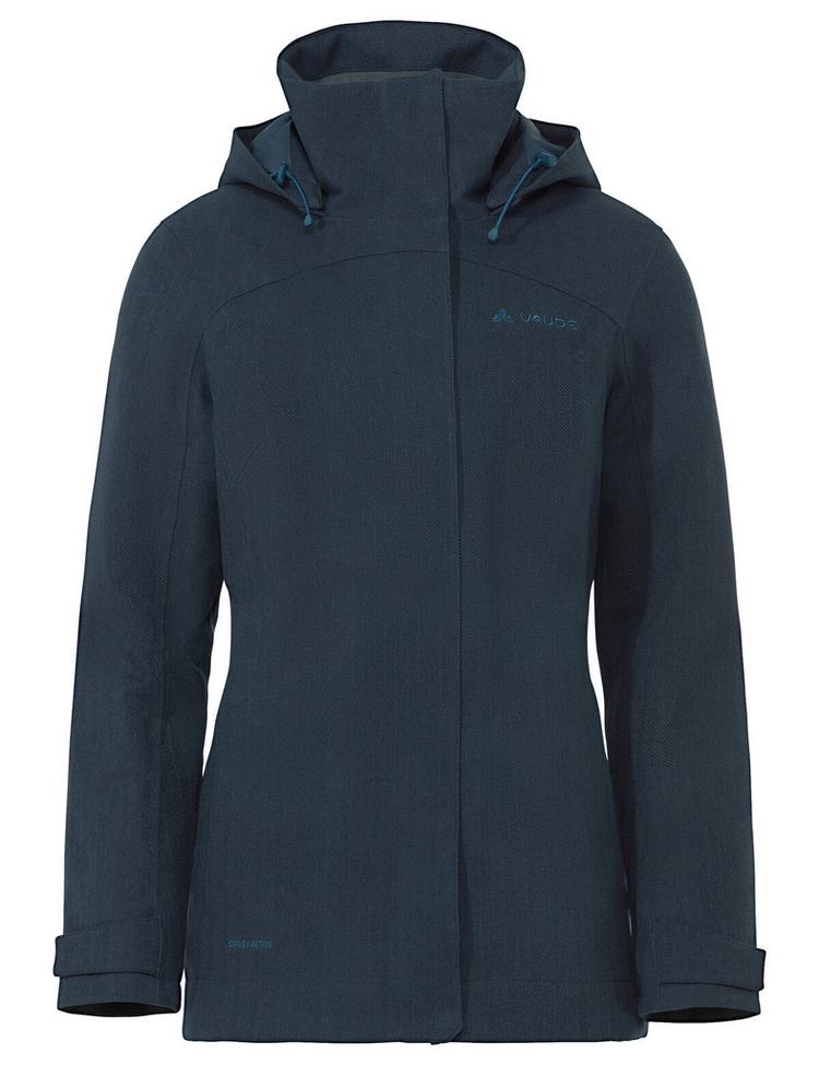 VAUDE VAUDE Women's Skomer Wool-Lined Jacket Outdoorjacke Damen - dark sea - 0 | SportScheck