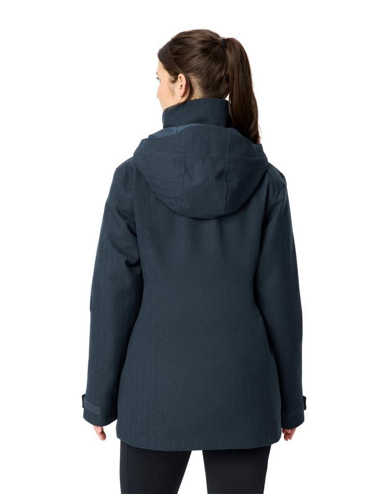 VAUDE VAUDE Women's Skomer Wool-Lined Jacket Outdoorjacke Damen - dark sea - 1 | SportScheck