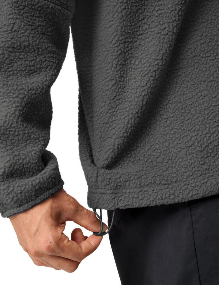 VAUDE VAUDE Men's Najun HZ Fleece Sweatshirt Herren - graphite - 0 | SportScheck