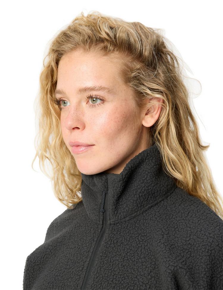 VAUDE VAUDE Women's Najun HZ Fleece Sweatshirt Damen - graphite - 1 | SportScheck