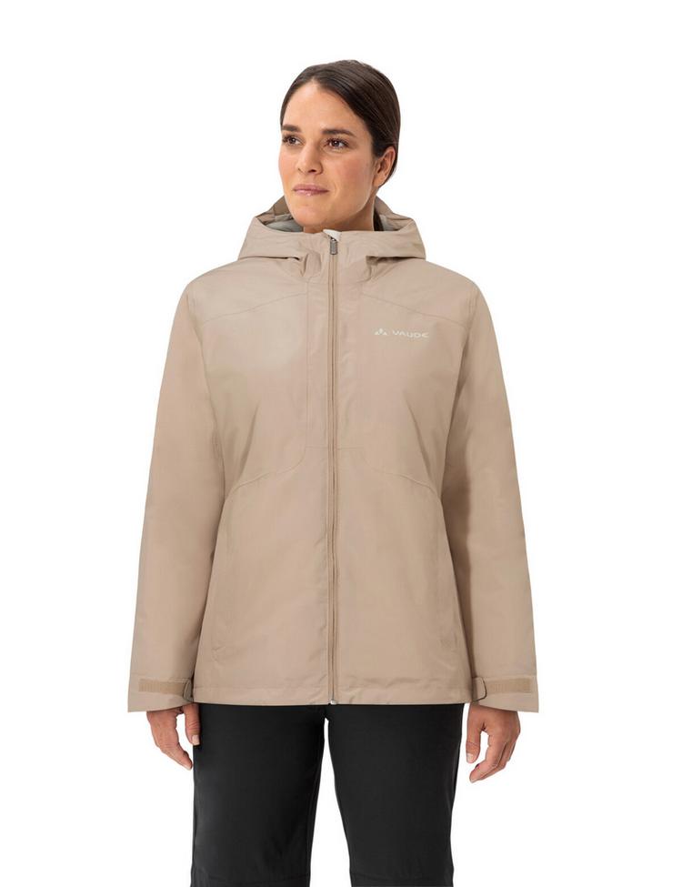 VAUDE VAUDE SE Women's Morkon Wool-lined Jacket Outdoorjacke Damen - linen - 0 | SportScheck