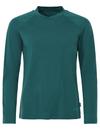 VAUDE Women's Essential Wool LS T-Shirt T-Shirt Damen - dark fjord green