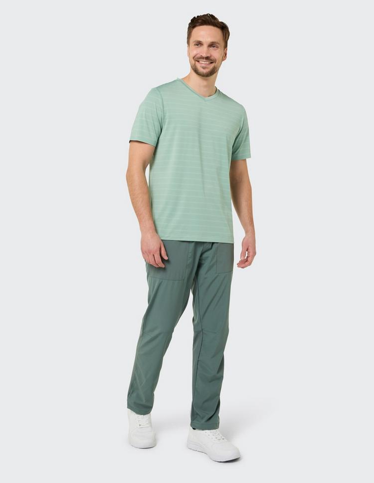 JOY sportswear JOY sportswear ALDO T-Shirt Herren - grey sky stripes - 15 | SportScheck