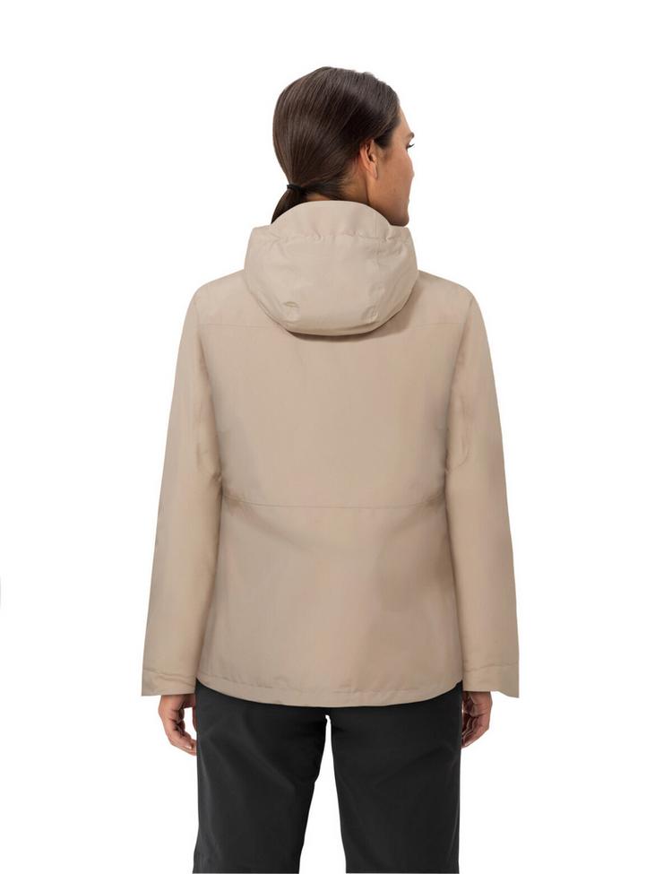 VAUDE VAUDE SE Women's Morkon Wool-lined Jacket Outdoorjacke Damen - linen - 1 | SportScheck