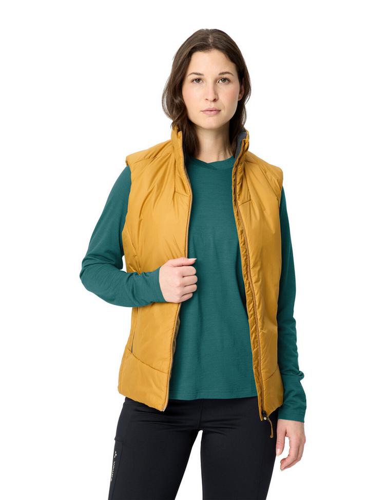 VAUDE VAUDE Women's Essential Wool LS T-Shirt T-Shirt Damen - dark fjord green - 2 | SportScheck