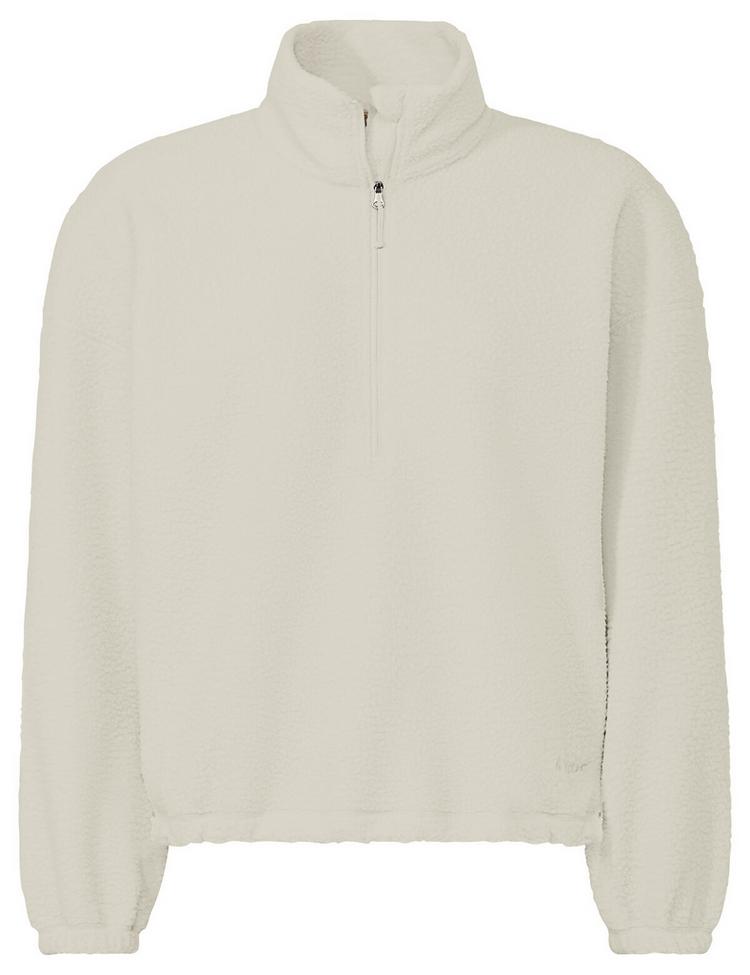 VAUDE VAUDE Women's Najun HZ Fleece Sweatshirt Damen - ecru - 0 | SportScheck