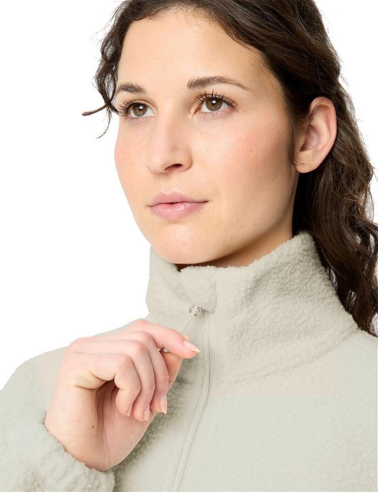 VAUDE VAUDE Women's Najun HZ Fleece Sweatshirt Damen - ecru - 1 | SportScheck