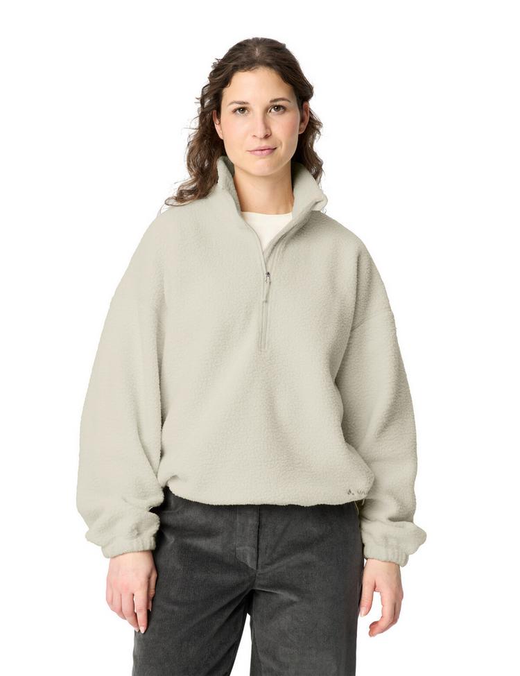 VAUDE VAUDE Women's Najun HZ Fleece Sweatshirt Damen - ecru - 2 | SportScheck