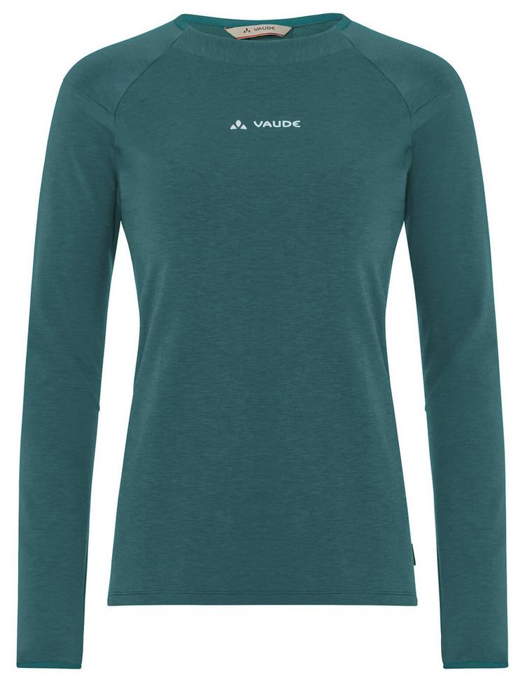 VAUDE VAUDE Women's Monviso Crew Neck Sweatshirt Damen - dark fjord green - 0 | SportScheck