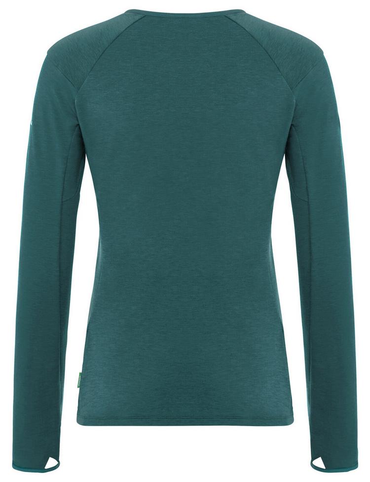 VAUDE VAUDE Women's Monviso Crew Neck Sweatshirt Damen - dark fjord green - 0 | SportScheck