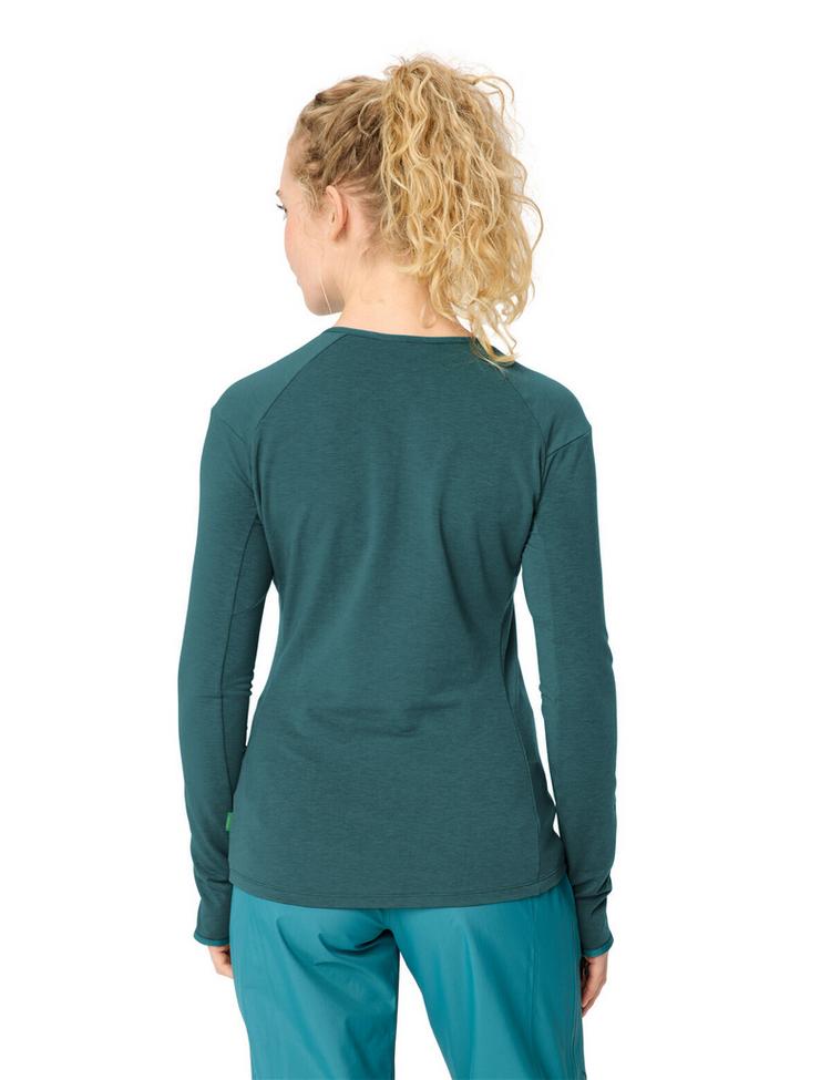 VAUDE VAUDE Women's Monviso Crew Neck Sweatshirt Damen - dark fjord green - 1 | SportScheck