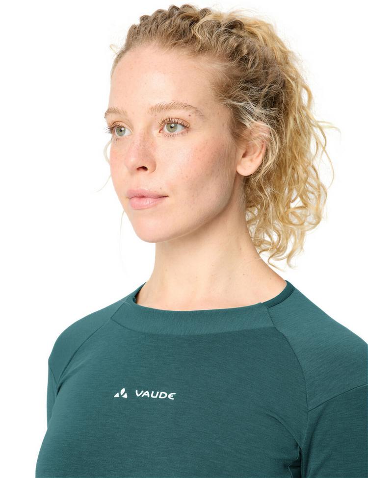 VAUDE VAUDE Women's Monviso Crew Neck Sweatshirt Damen - dark fjord green - 1 | SportScheck