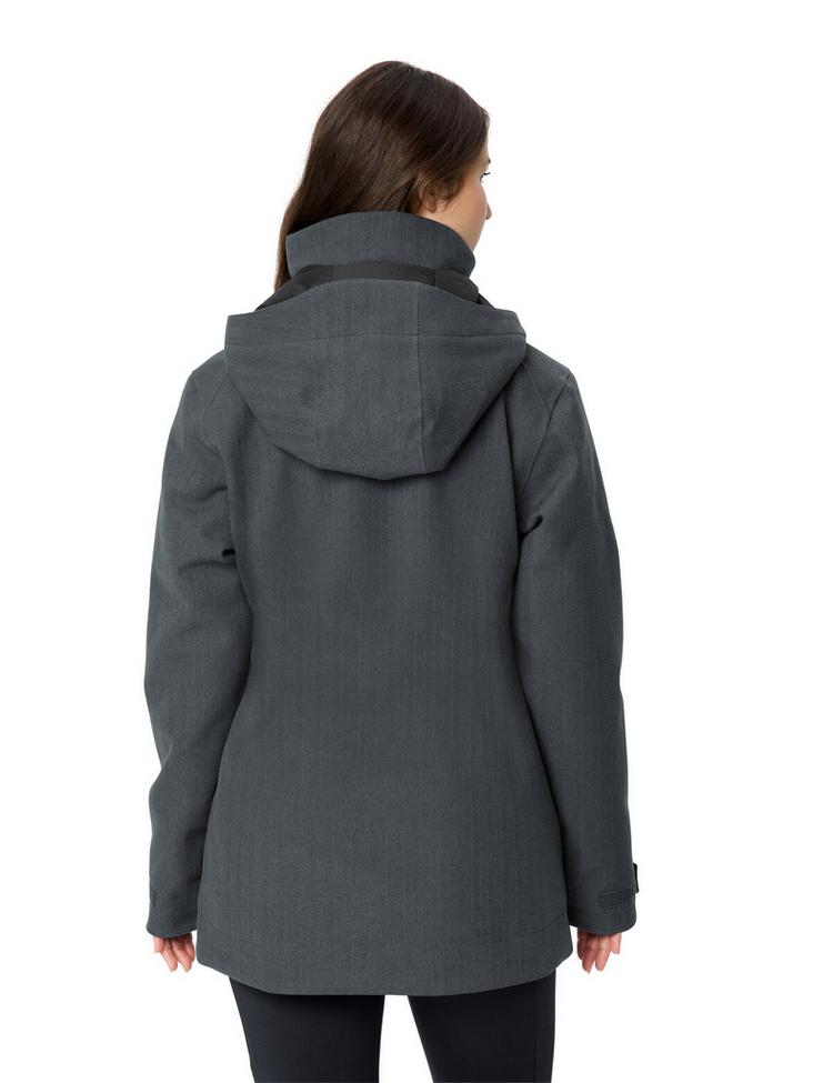 VAUDE VAUDE Women's Skomer Wool-Lined Jacket Outdoorjacke Damen - graphite - 1 | SportScheck