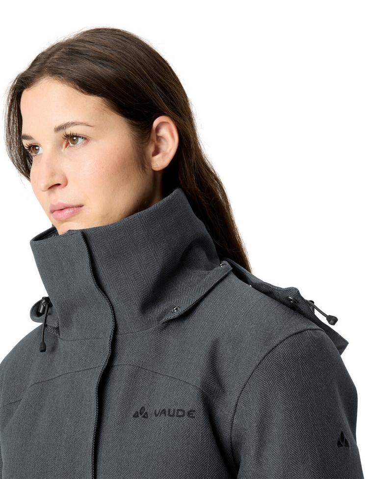 VAUDE VAUDE Women's Skomer Wool-Lined Jacket Outdoorjacke Damen - graphite - 1 | SportScheck