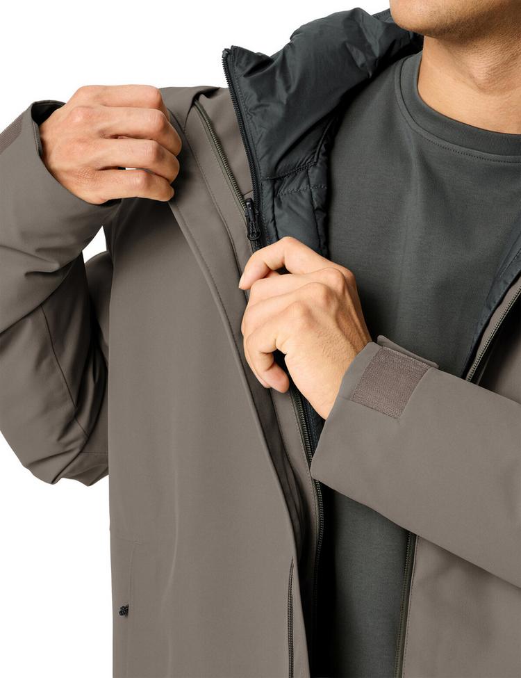VAUDE VAUDE Men's Mineo 3in1 Jacket Doppeljacke Herren - deer brown - 0 | SportScheck