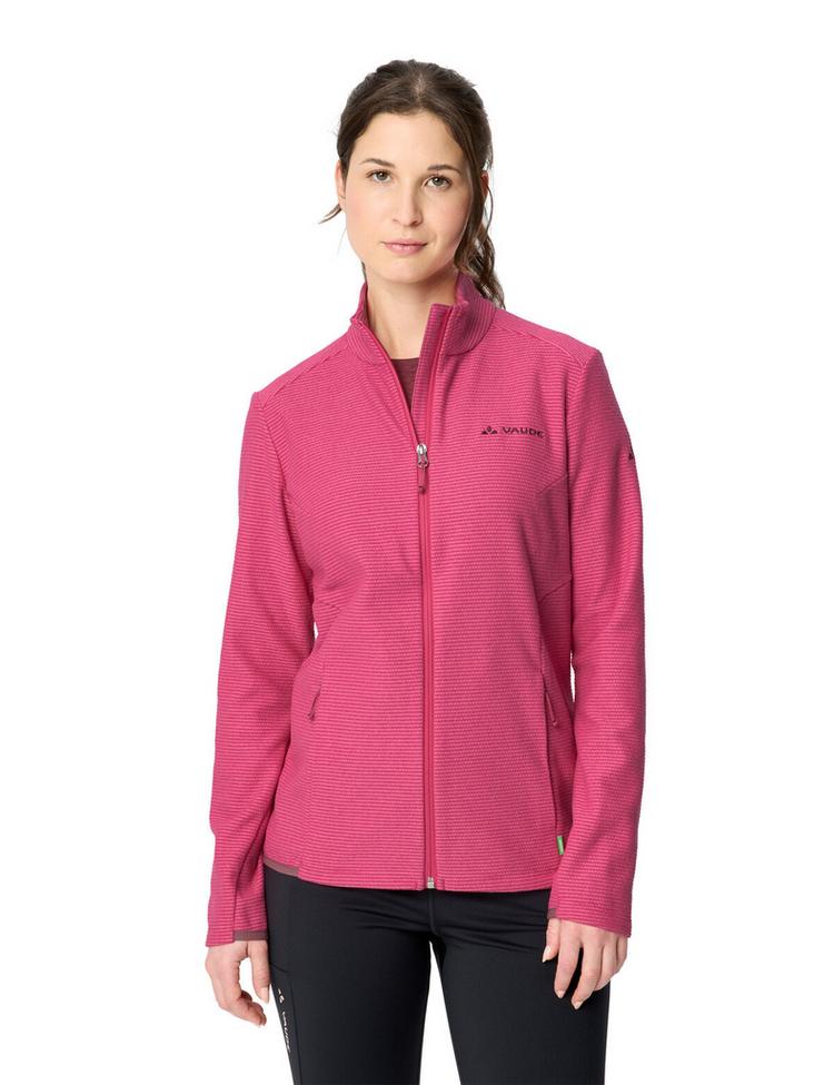 VAUDE VAUDE Women's Strathcona Fleece Jacket Outdoorjacke Damen - hibiscus pink - 0 | SportScheck