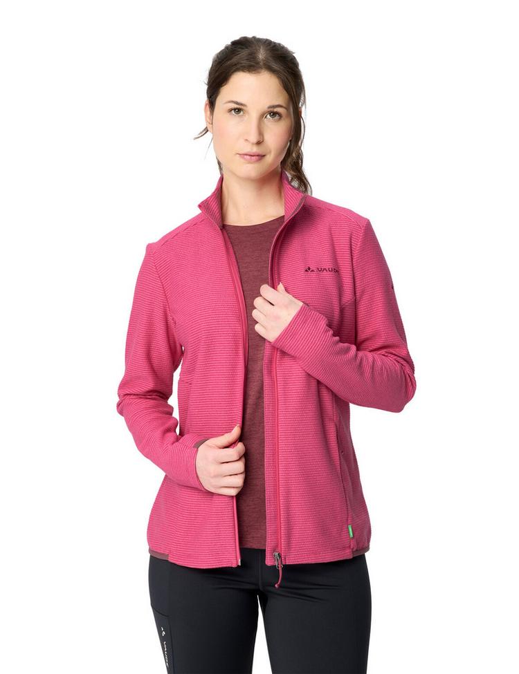 VAUDE VAUDE Women's Strathcona Fleece Jacket Outdoorjacke Damen - hibiscus pink - 2 | SportScheck