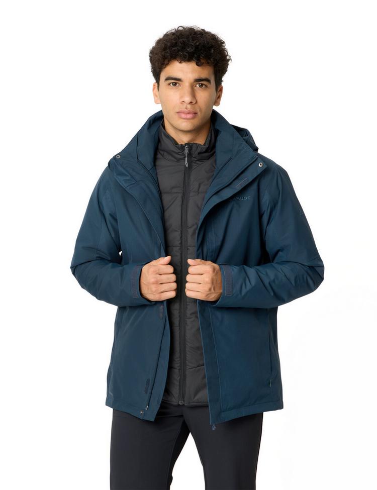 VAUDE VAUDE Men's Caserina 3in1 Jacket III Doppeljacke Herren - dark sea - 4 | SportScheck
