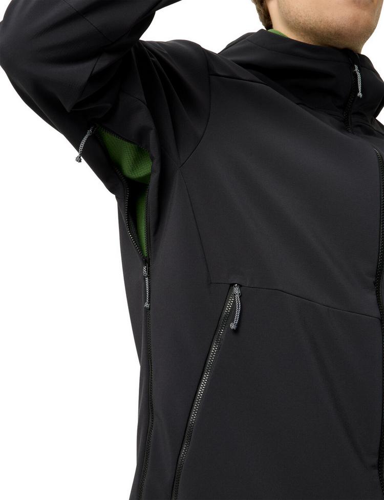VAUDE VAUDE Men's Roccia Softshell Jacket III Outdoorjacke Herren - black - 0 | SportScheck